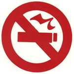 No Smoking Decal