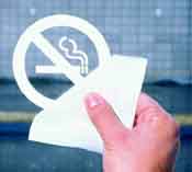 No Smoking Decal